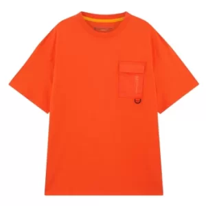 Image of Timberland Earthkeepers By Raeburn Pocket T-Shirt Orange Orange Men, Size S