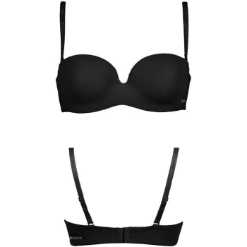 Image of Emporio Armani Bandeau Basic Bra Black Size L Women