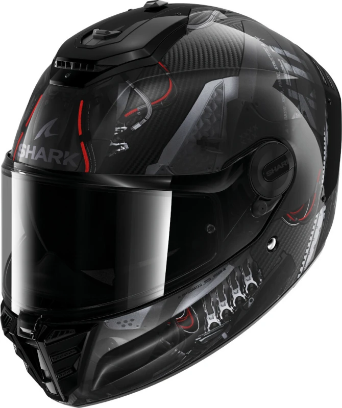 Image of Shark Spartan Rs Carbon Xbot Carbon Anthracite Anthracite DAA Full Face Helmet Size XL