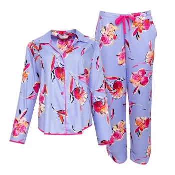 Image of Cyberjammies Carrie Floral Pyjama Set - Floral Lilac