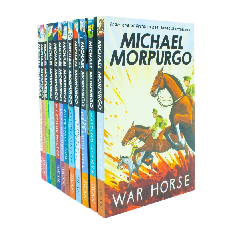 Image of Michael Morpurgo 12 Books Collection Set (Waiting for Anya, From Hereabout Hill, King of the Cloud Forests) Michael Morpurgo Books