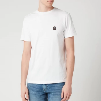 Image of Parajumpers Mens Patch T-Shirt - White - M