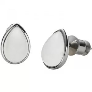 Image of Ladies Skagen Stainless Steel Sea Glass Earrings