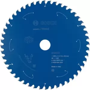Image of Bosch Expert Wood Cutting Cordless Mitre Saw Blade 250mm 48T 30mm