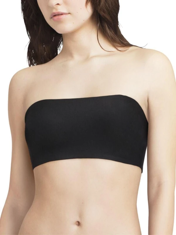 Image of Chantelle Womens SoftStretch Padded Bandeau in Black Size: 8-10 Black Female 8-10