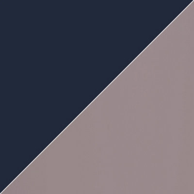 Image of Splashwall Alloy Laminate Adhesive Double-Sided Bathroom Splashback (H)25Cm (W)60Cm - Matt Deep Sea Blue & Smoked Rose