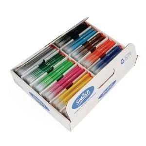 Image of Swash KOMFIGRIP Colouring Pen Fine Tip Assorted Pack of 300 TC300F