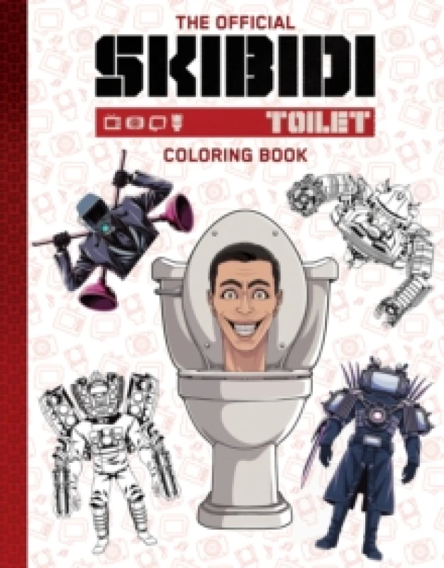 Image of Skibidi: Coloring Book Paperback / softback