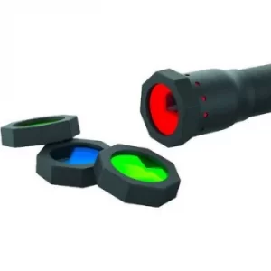Image of Ledlenser 100879 Colour filter H14.2, H14R.2, P7, P7.2, P7R, T7P Red, Yellow, Blue, Green