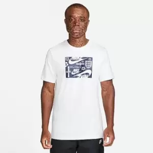 Image of Mens England National Team Soccer Graphic T-Shirt