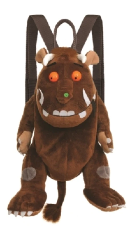 Image of Aurora The Gruffalo 16-inch Plush Backpack Brown