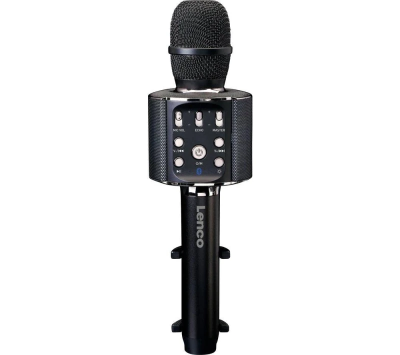 Image of LENCO BMC-090 Bluetooth Karaoke Microphone - Black 8711902042105