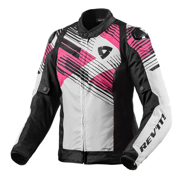 Image of REV'IT! Apex H2O Ladies Jacket Black Pink Size 36