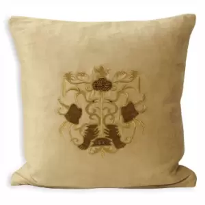 Image of Riva Home Castle Bolsover Cushion Cover (45x45cm) (Taupe)
