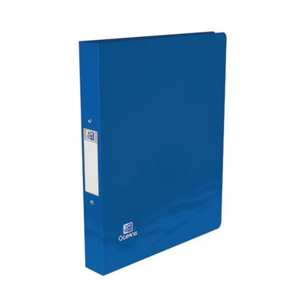Image of Oxford Oxford Oceanis 2-O Ring Binder 40mm A4+ Blue 400177827 400177827