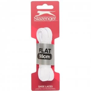 Image of Slazenger Shoe Laces - White Short