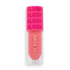 Image of Makeup Revolution Blush Bomb Cream Blusher Savage Coral