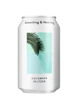 Image of Something & Nothing Cucumber Seltzer 330ml (4 minimum)