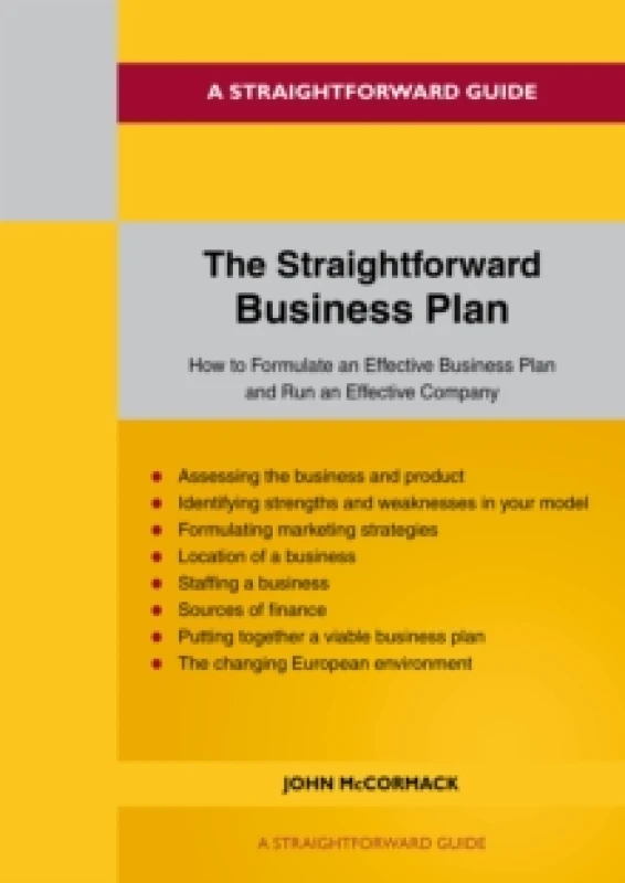 Image of The Straightforward Business Plan Paperback / softback