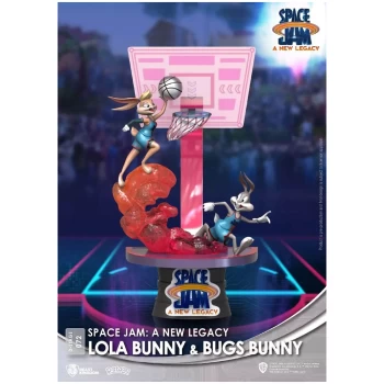 Image of Beast Kingdom Space Jam: A New Legacy D-Stage Diorama - Lola Bunny & Bugs Bunny