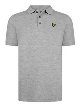 Image of Lyle & Scott Boys Classic Short Sleeve Polo Shirt - Grey