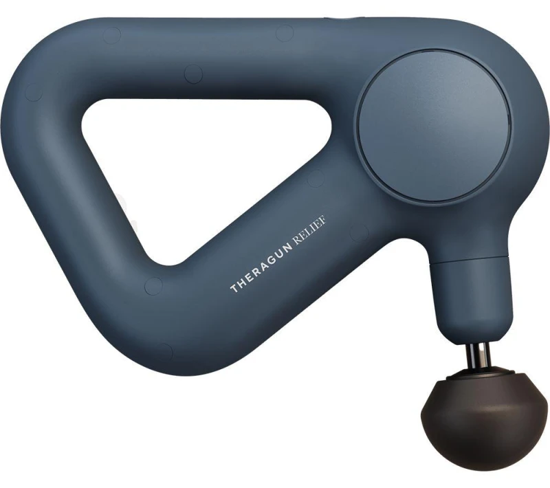 Image of THERABODY Theragun Relief Handheld Smart Percussive Therapy Device - Navy, Blue 840295402314