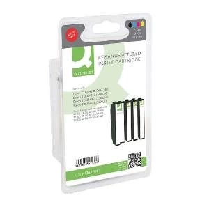 Image of Q-Connect Epson T263640 Ink Cartridge Pack High Yield KCMY Pack of 4