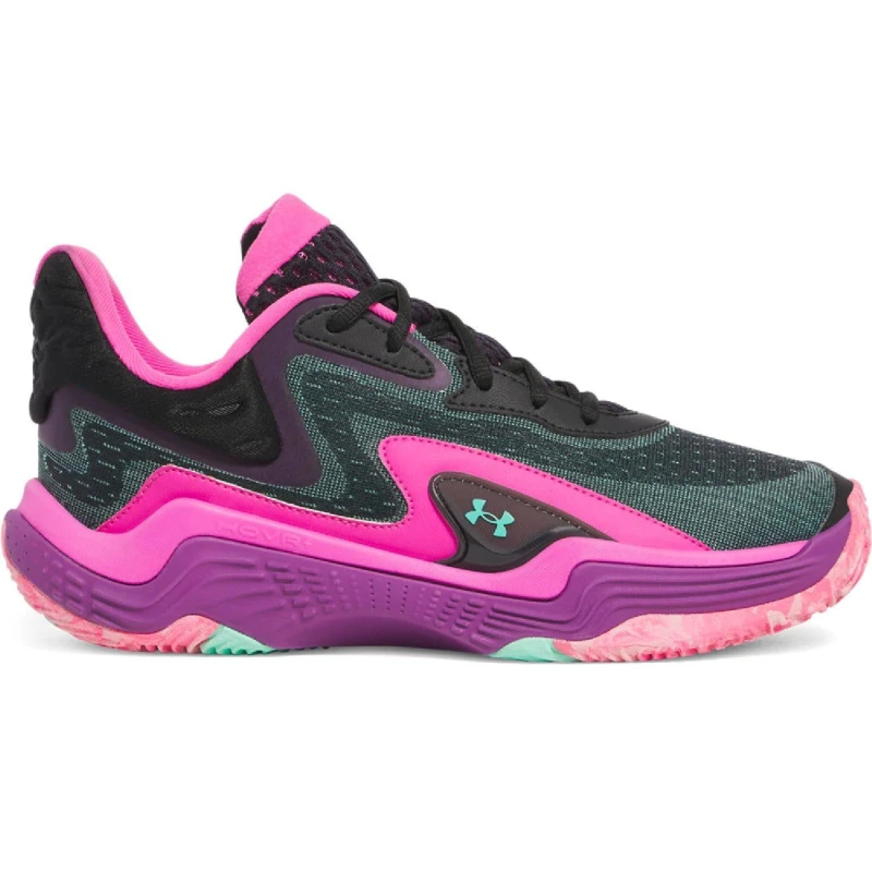 Image of Under Armour Spawn 7 Basketball Shoes Black female UK 9