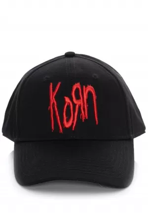 Image of Korn - Logo Unisex Baseball Cap - Black