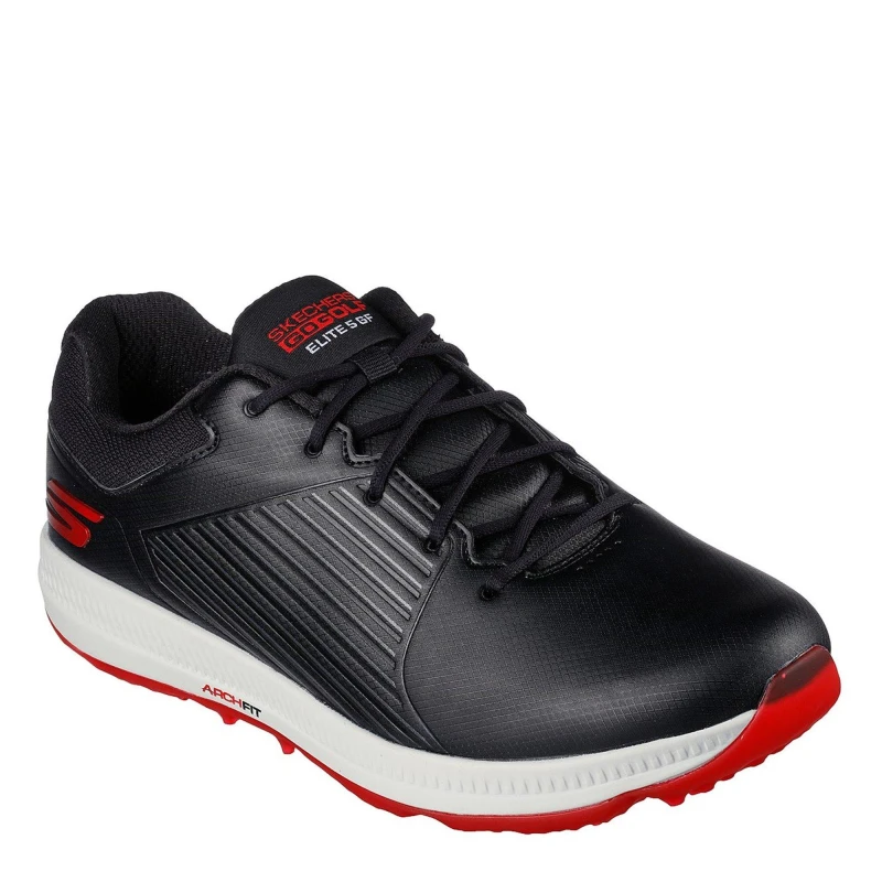 Image of Skechers Go Golf Elite 5 - Gf Spiked Shoes Mens - Black 7