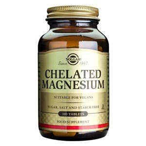 Image of Solgar Chelated Magnesium Tablets 100 tablets