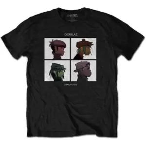 Image of Gorillaz - Demon Days Unisex Medium T-Shirt - Black