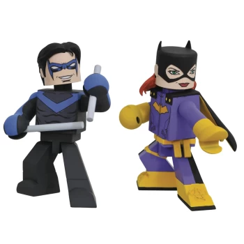 Image of Diamond Select DC Comics Vinimate 2-Pack - Batgirl & Nightwing (Free Comic Book Day 2018 Exclusive)