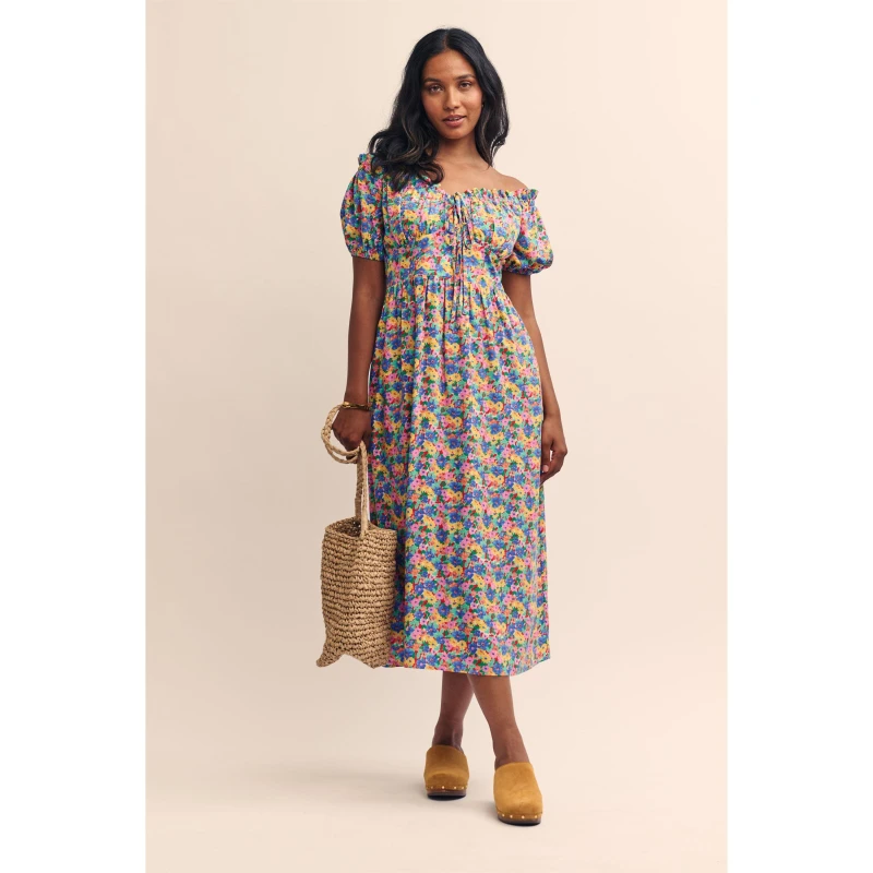 Image of Nobodys Child Geneve Midi Dress Leona Floral female 16 (XL)