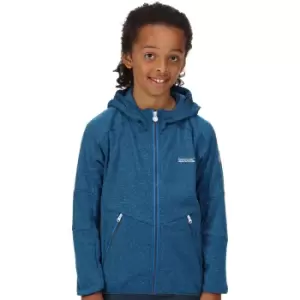 Image of Regatta Boys Maxwell Hooded Reflective Fleece Jacket 11-12 Years - Chest 75-79cm