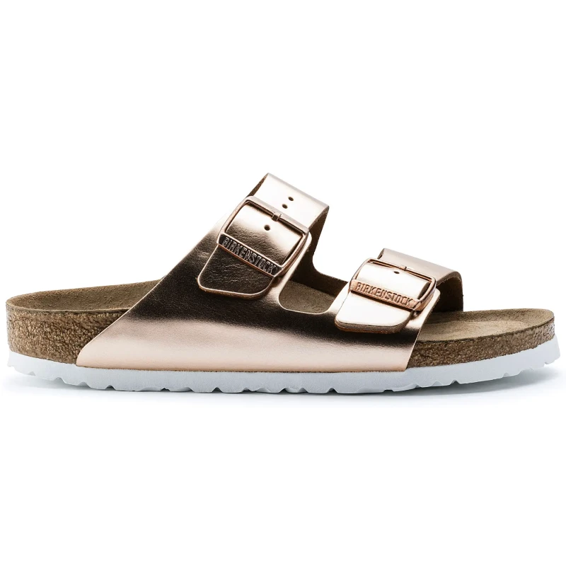 Image of Birkenstock Womens sandals Birkenstock Arizona Natural Leather Multicolore Female 40 Etroit