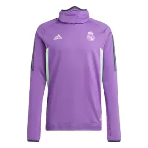Image of adidas Real Madrid Condivo 22 Pro Training Top Mens - Active Purple
