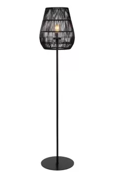 Image of Nerida Cottage Floor lamp Outdoor - Ø35cm - 1xE27 - IP44 - Black