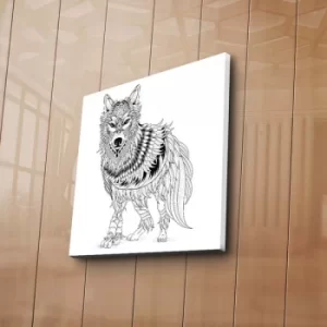 Image of BOYA-73 Multicolor Paintable Decorative Canvas Painting