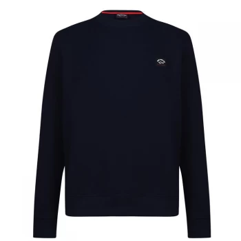 Image of Paul And Shark Sport Sport Crew Sweatshirt - Navy 013