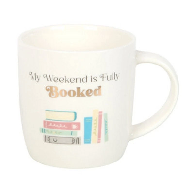 Image of Something Different Something Different My Weekend Is Fully Booked Mug Multi One Size Unisex 5063806402640
