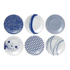 Image of Royal Doulton Pacific set of 6 16cm plates