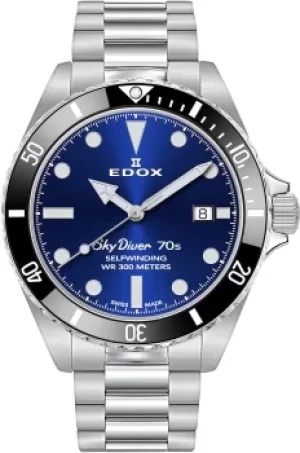 Image of Edox Watch Skydiver 70's Automatic 3 Hands