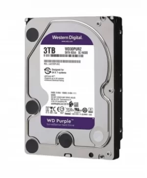 Image of Western Digital 3TB WD Purple Surveillance Hard Disk Drive WD30PURZ