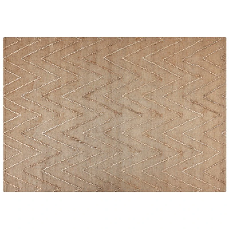 Image of Beliani Rug Daday Beige 160 X 230 Cm Jute