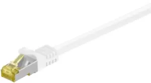 Image of Goobay RJ45 Patch Cord CAT 6A S/FTP (PiMF), 500 MHz, with CAT 7...