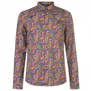 Image of Pretty Green Sleeve Shirt - Vintage Paisley