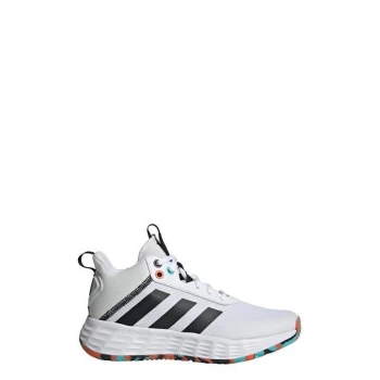 Image of adidas Ownthegame 2.0 Shoes Kids - Cloud White / Core Black / Tru