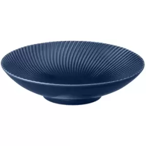Image of Denby Porcelain Arc Blue Pasta Bowl