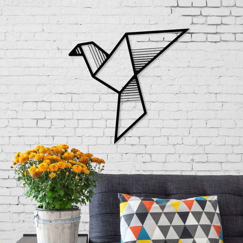Image of DECORTIE Decortie - metal wall art NO.14 fly - Black - Black M.DK.T.13639
